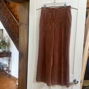 Like New! Industry copper brown Wide leg corduroy pants